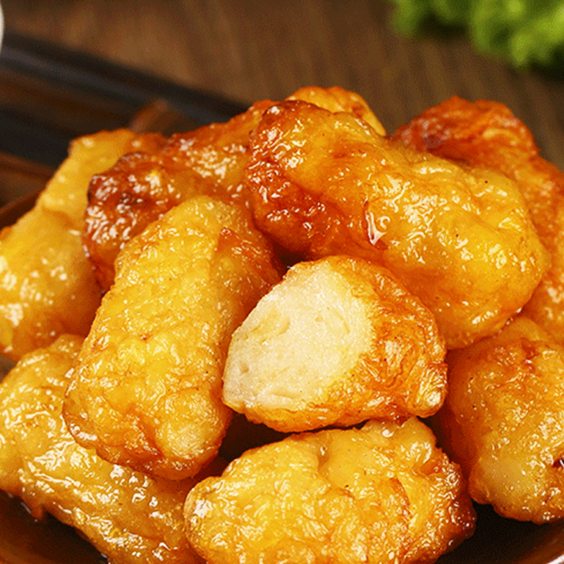 黑輪條甜不辣天婦羅魚條油炸關東煮魚糜火鍋商用夜市小吃網紅街頭小吃台灣同城配送