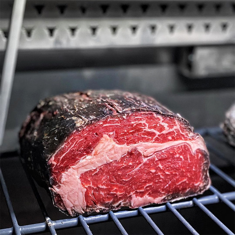 熟成牛排21天幹式熟成澳洲安格斯谷飼原切M3眼肉牛排去殼現貨 台灣同城配送